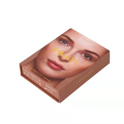 Qualität  Magnet Rigid Gift Box , Reusable Paper Box Cosmetics Contact Lens Packaging usine